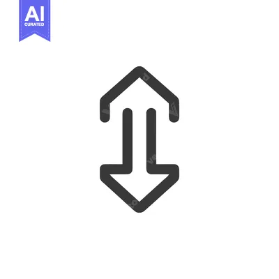 Popular premium asset: Dual Direction Arrow Icon: Up and Down Movement Symbol
