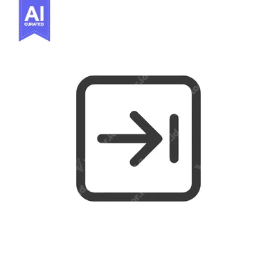 Aset desain premium: Simple Dark Grey Export Icon in Rounded Square Frame on White
