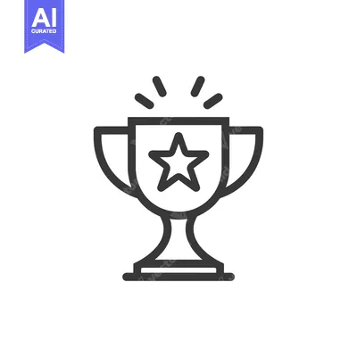 A Shining Trophy with a Star Inside