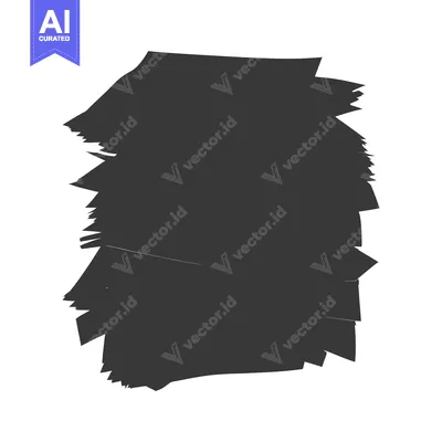 Aset premium populer: A Silhouette of a Stack of Paper