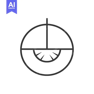 Aset premium populer: A Simple Black and White Icon of a Hanging Light
