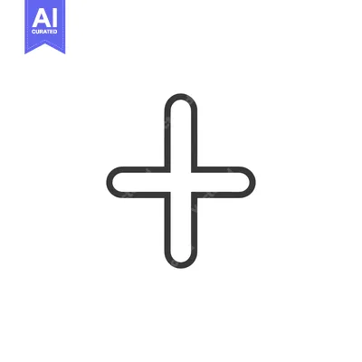 Aset premium populer: A Simple Black Plus Sign Icon