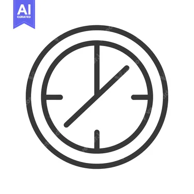 Aset premium populer: A Simple Clock Face with a Single Hand at the Three O'Clock Position