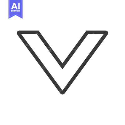 Aset desain premium: A Simple Downward Arrow Icon