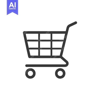 Popular premium asset: A simple line art illustration of a shopping cart.