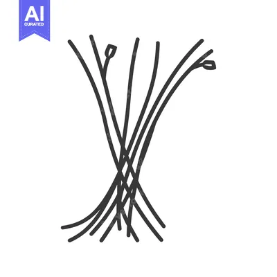 Aset premium populer: A Simple Line Drawing of a Bundle of Sticks