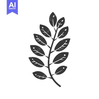 Aset desain premium: A Single Branch with Many Leaves