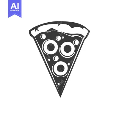 Popular premium asset: A Single Slice of Pizza with Three Toppings