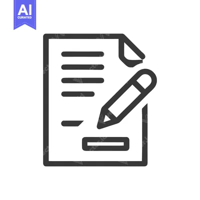 Aset desain premium: Document Signing Icon: Contract, Agreement, and Digital Signature Conc