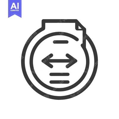 Aset premium populer: Data Transfer Icon: Circular Design with Arrows, Document, and Lines.