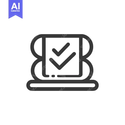 Aset premium populer: Assured Workload Icon Line Art Icon  801