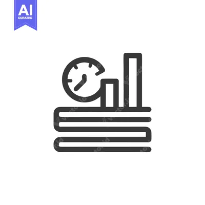 Aset premium populer: Time Management and Productivity: Clock, Graph, and Schedule Icon