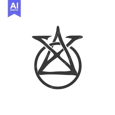 Popular premium asset: A Star Inside a Circle with a Triangle Shape