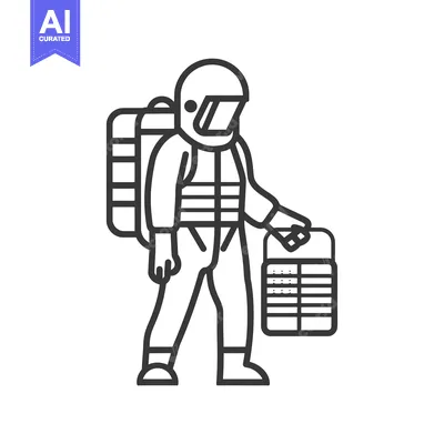 Aset premium populer: Astronaut in Space Suit Carrying a Sample Box