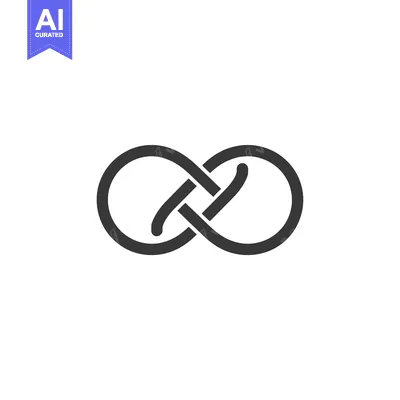 Popular premium asset: A stylized black infinity symbol against a white background
