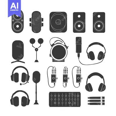 Popular premium asset: Audio Production Equipment Icon Set