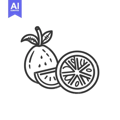 Premium design asset: A Whole Lemon, a Slice, and a Leaf