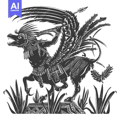 Popular premium asset: A Winged, Feathered Creature With a Humanoid Rider
