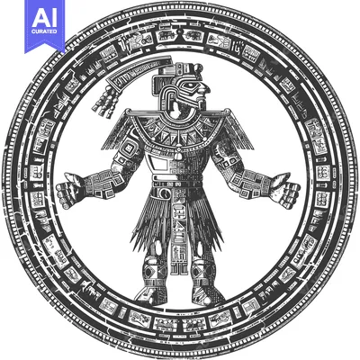 Popular premium asset: Aztec Deity with Feathered Headdress and Ornamental Clothing