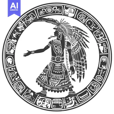 Popular premium asset: Aztec Warrior with Circular Decorated Frame