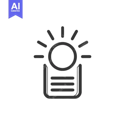 Aset premium populer: Minimalist Sun Icon Above Horizontal Lines, Simple Graphic Design