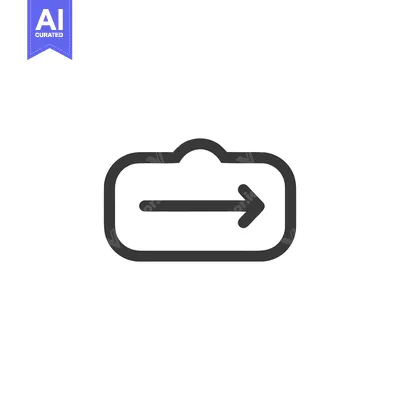 Popular premium asset: Send Icon: Bold Outline Arrow in Rounded Rectangle, Minimalist Design