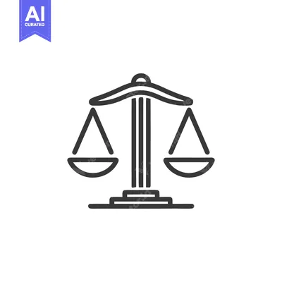 Popular premium asset: Minimalist Scales of Justice Icon: Law, Balance, and Legal Symbolism
