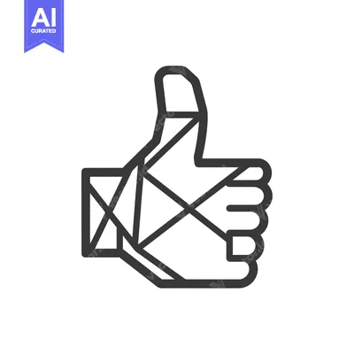 Aset desain premium: Bandaged Hand Giving a Thumbs Up