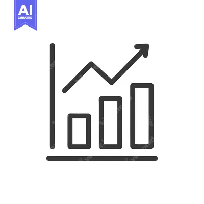 Popular premium asset: Ascending Bar Graph Icon: Business Growth and Positive Trend Illustrat