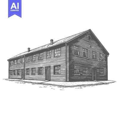Aset desain premium: A diagram of the image contains a few more structures