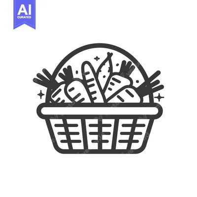 Popular premium asset: Basket Filled with Fresh Carrots and Green Leaves