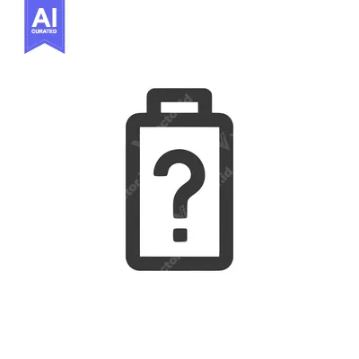 Aset desain premium: Bold Question Mark Icon Inside a Rounded Rectangle Shape