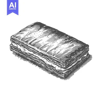 Premium design asset: Delicious Layered Pastry Dessert Sweet Treat