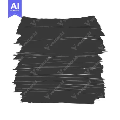 Aset premium populer: Black and White Abstract Brush Stroke