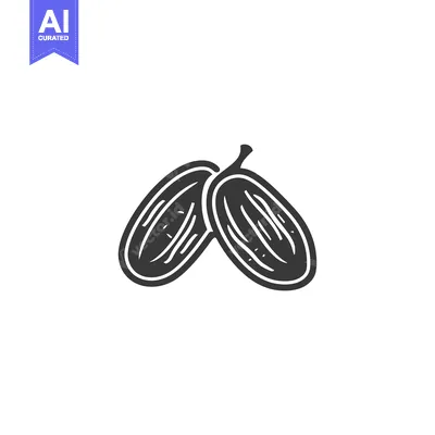 Aset premium populer: Black and White Hand-Drawn Illustration of Two Opened Dates