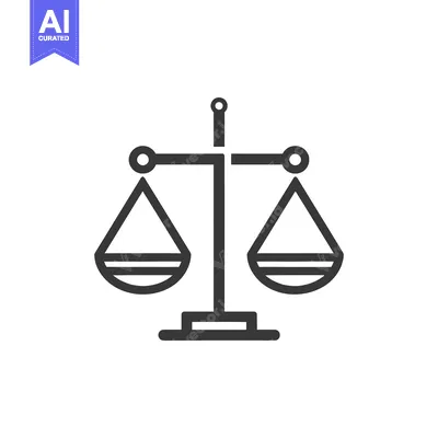 Aset premium populer: Black and White Line Art Illustration of a Scale