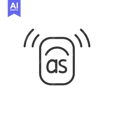 Popular premium asset: Black and White Line Drawing of a Square with "as" and Curved Lines