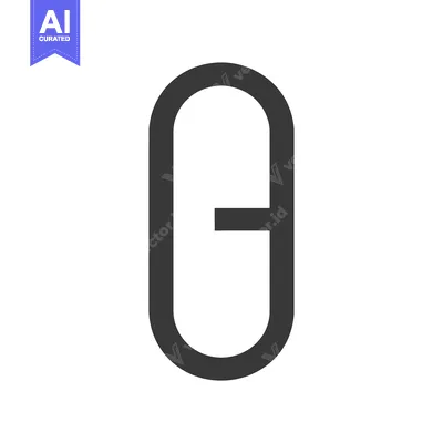 Aset desain premium: Black and White Outline of a Paperclip