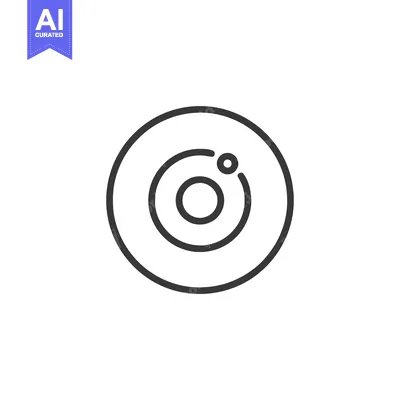 Popular premium asset: Minimalist Solar System Icon: Orbiting Planet in Line Art Style
