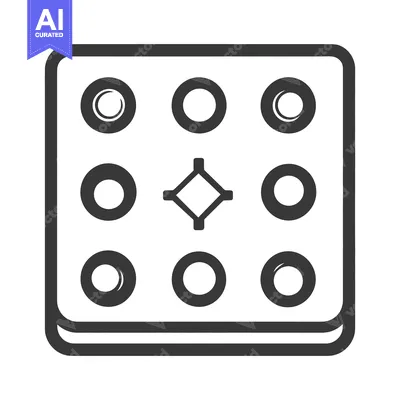 Aset desain premium: A black and white illustration of medicine tablets on a tray