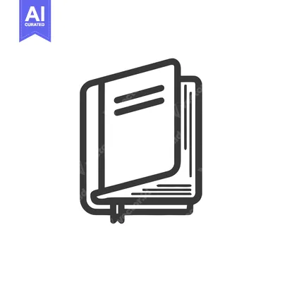 Popular premium asset: Simple, Elegant Open Book Icon in Monoline Style