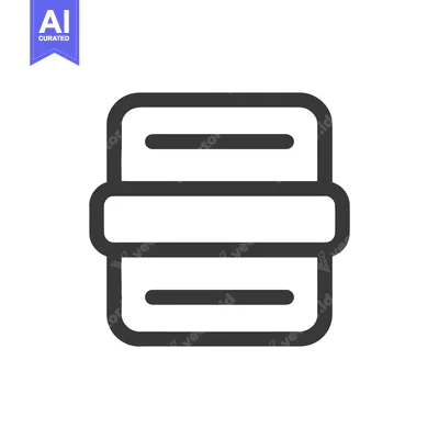 Premium design asset: Minimalist Dark Grey Archive Icon on White Background