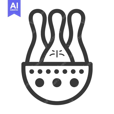 Popular premium asset: A stylized illustration depicting bowling pins inside of a container