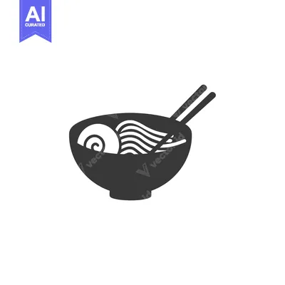 Aset premium populer: Bowl of Noodles with Chopsticks
