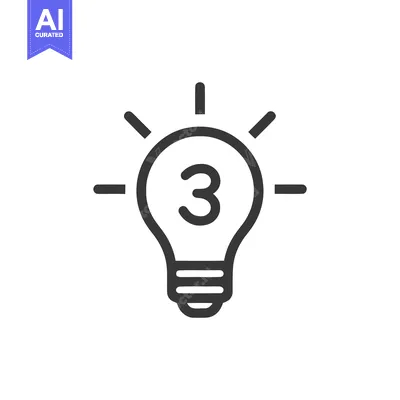 Aset desain premium: Brightness 3 Icon Line Art Icon  1568