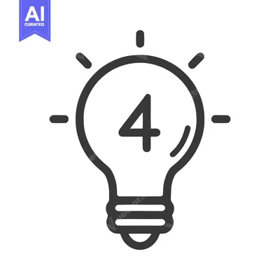 Aset desain premium: Brightness 4 Icon Line Art Icon  1571