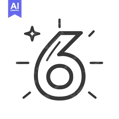Aset desain premium: Brightness 6 Icon Line Art Icon  1576