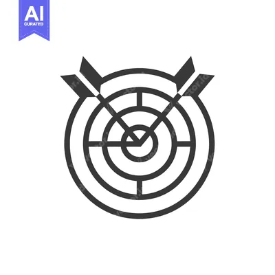 Popular premium asset: Bullseye Target with Two Arrows in the Center