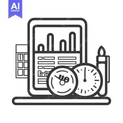 Popular premium asset: Digital screen displays charts and time with a candle nearby