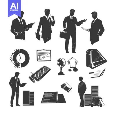 Popular premium asset: Businessmen and Business Related Icons